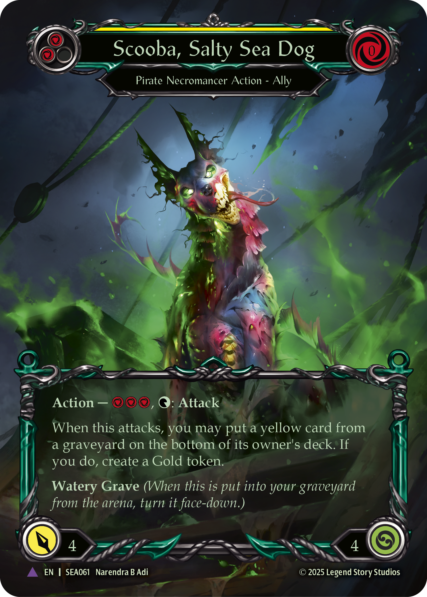 SEA061-MVL - Marvel - Scooba, Salty Sea Dog