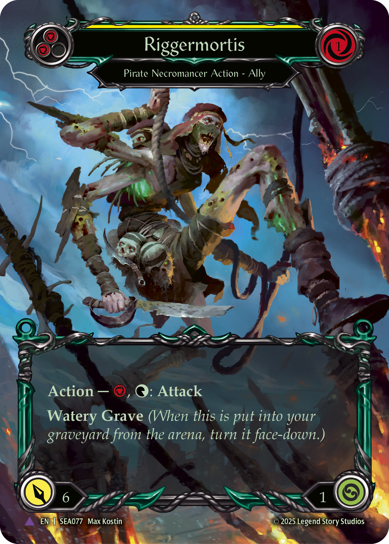 SEA077-MVL - Marvel - Riggermortis