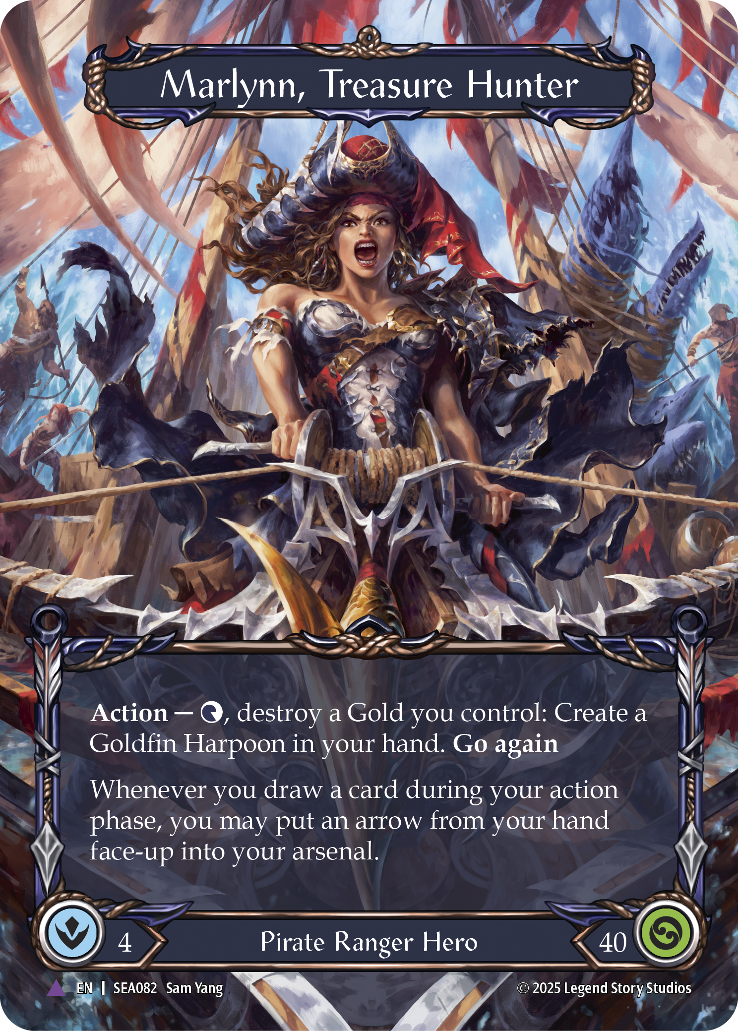 SEA082-MVL - Marvel - Marlynn, Treasure Hunter