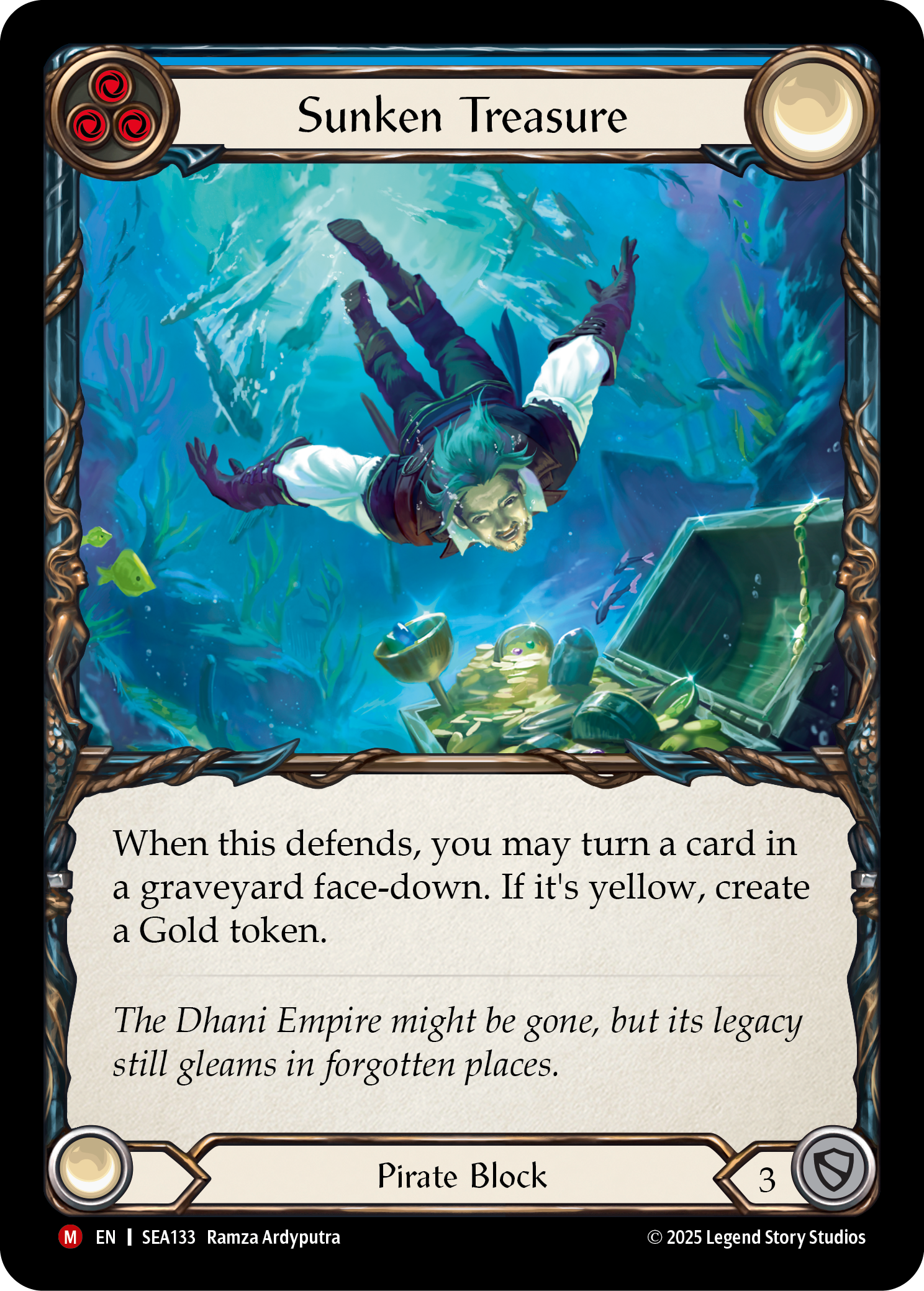 SEA133-RF - Majestic - Sunken Treasure