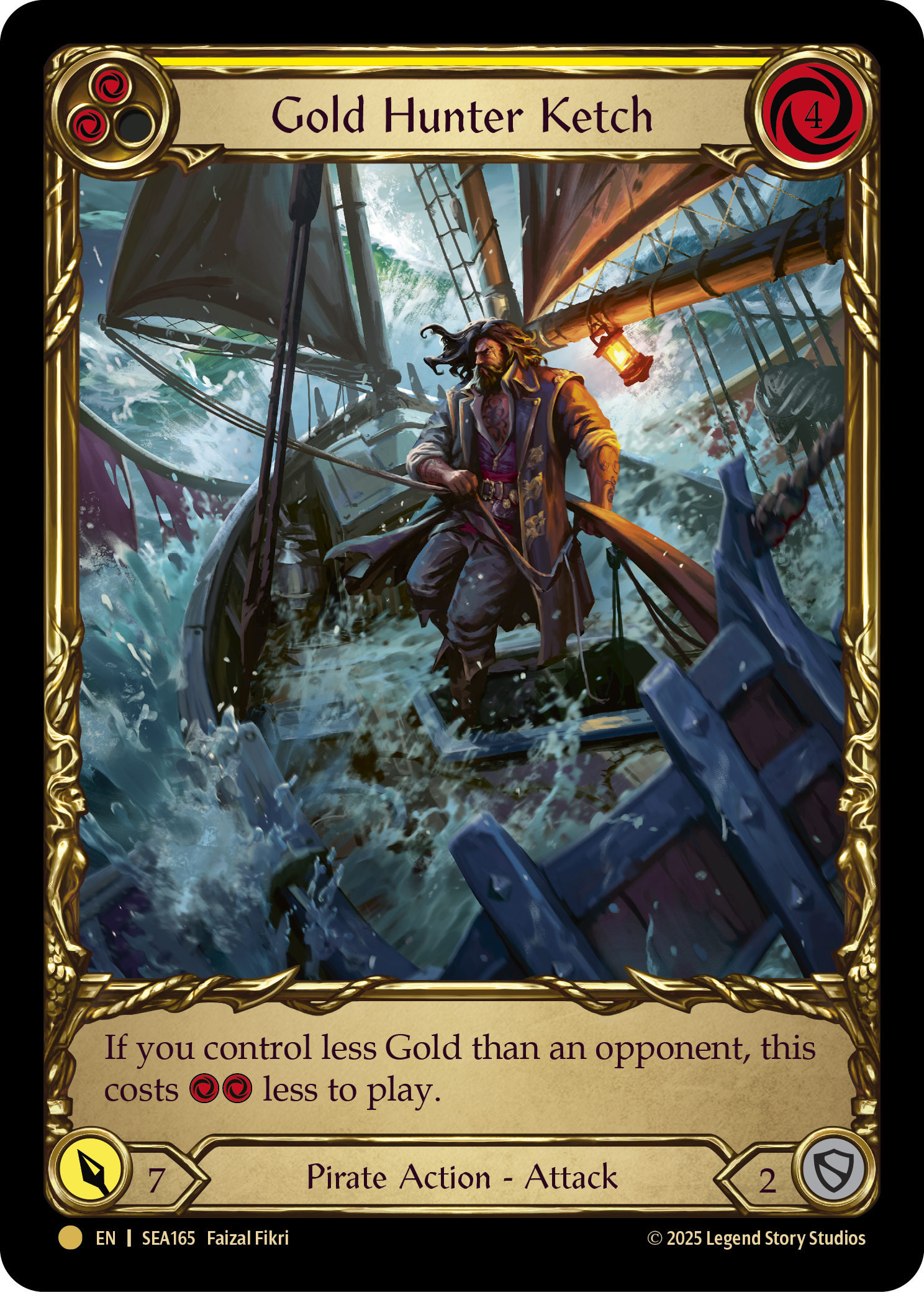 SEA165-TP - Pirate-Booty - Gold Hunter Ketch