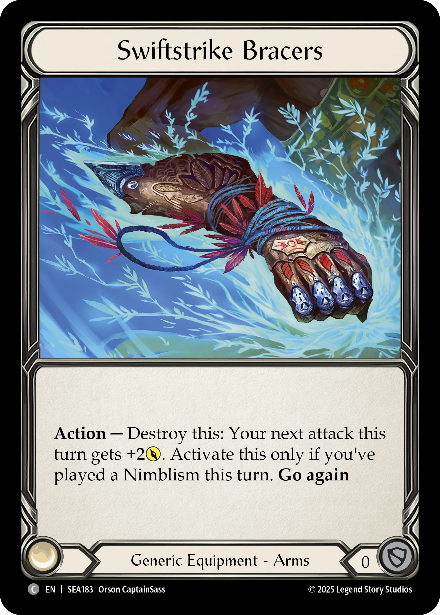 SEA183-TP - Common - Swiftstrike Bracers