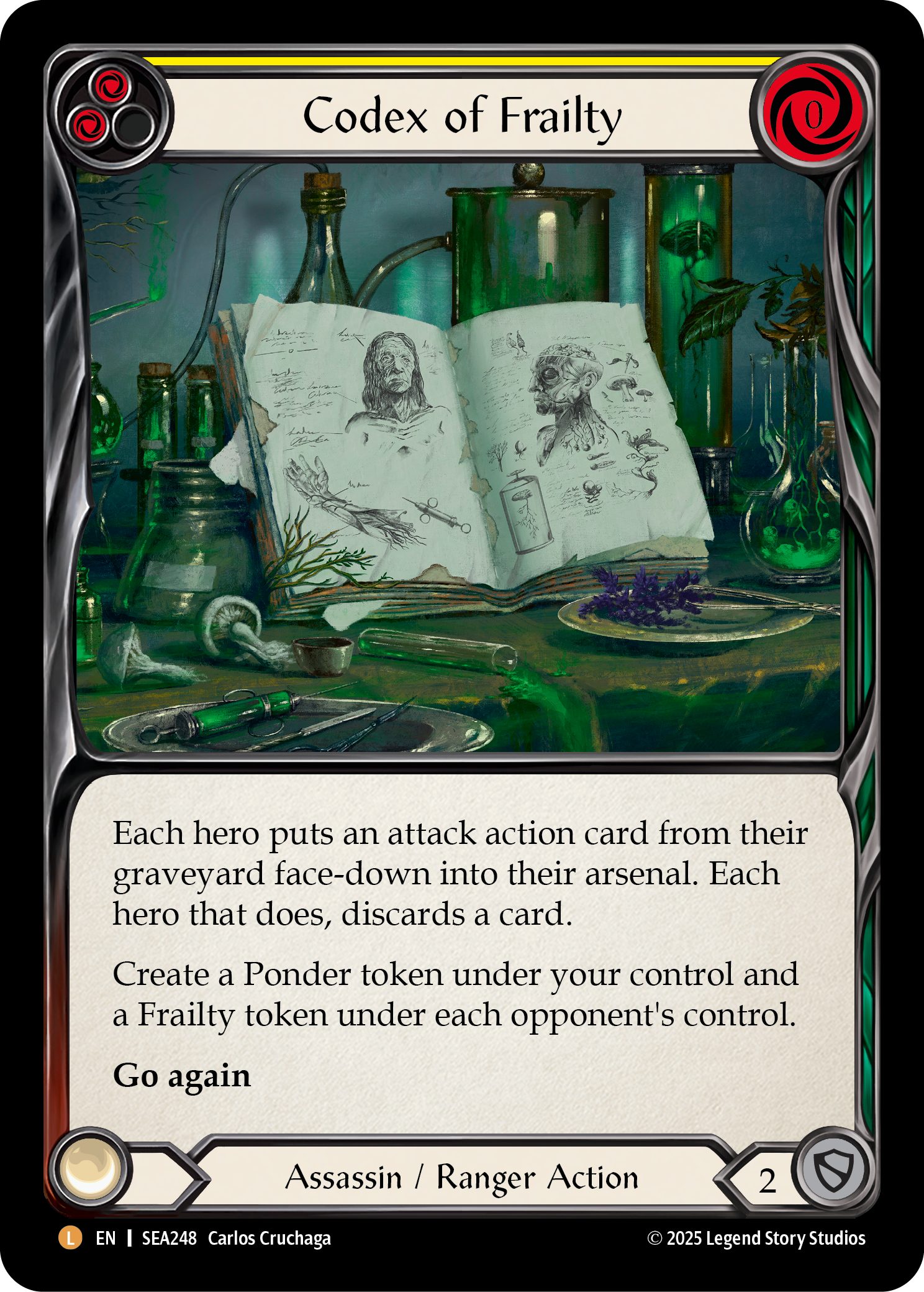 SEA248-RF - Legendary - Codex of Frailty