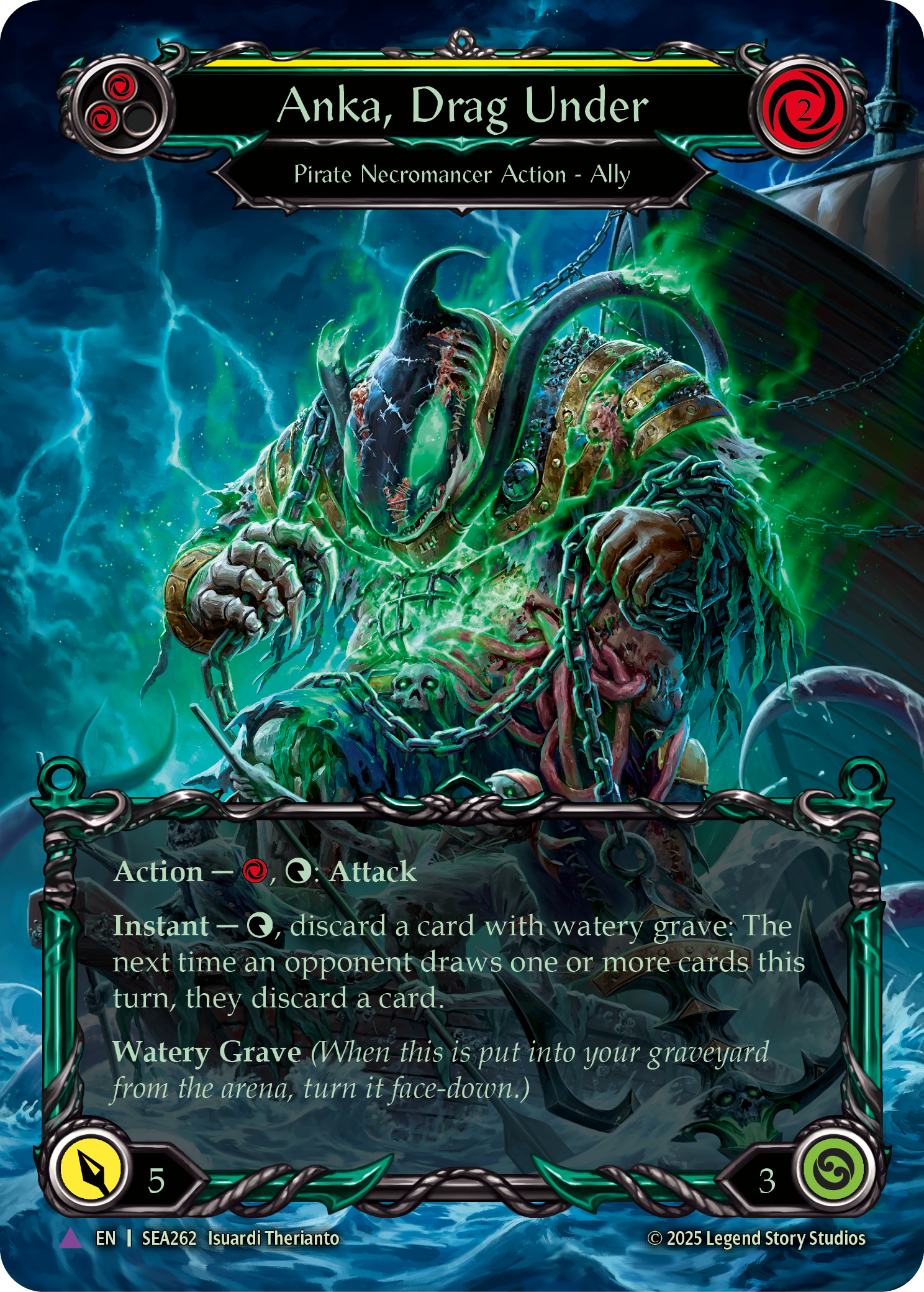 SEA262-MVL - Marvel - Anka, Drag Under