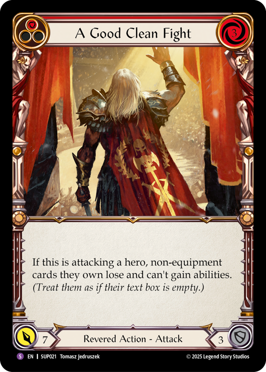 SUP021 - Super-Rare - A Good Clean Fight