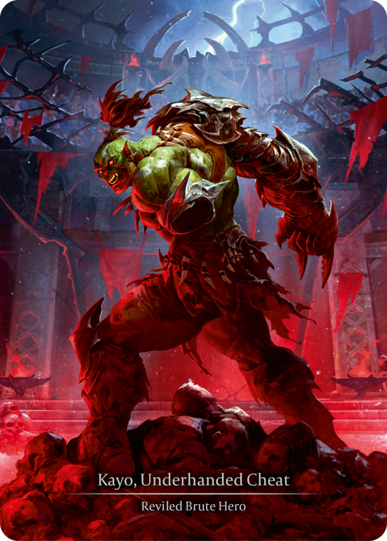 SUP063-MVL - Marvel - Kayo, Underhanded Cheat