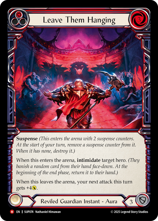 SUP074 - Majestic - Leave Them Hanging