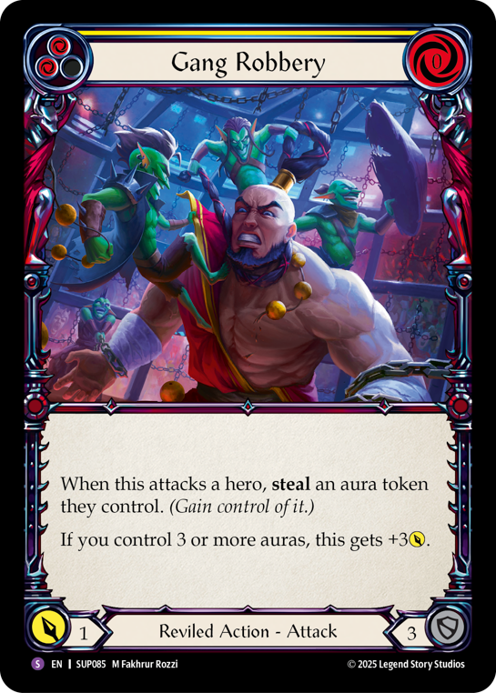 SUP085-RF - Super-Rare - Gang Robbery