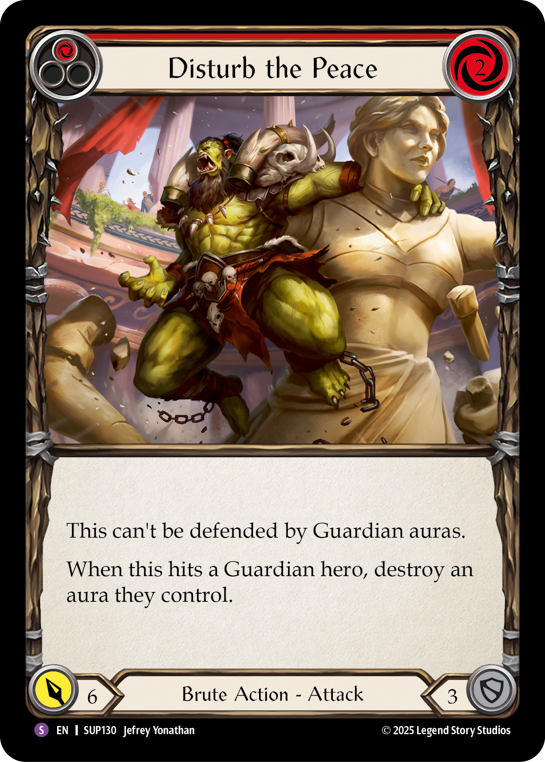 SUP130-RF - Super-Rare - Disturb the Peace