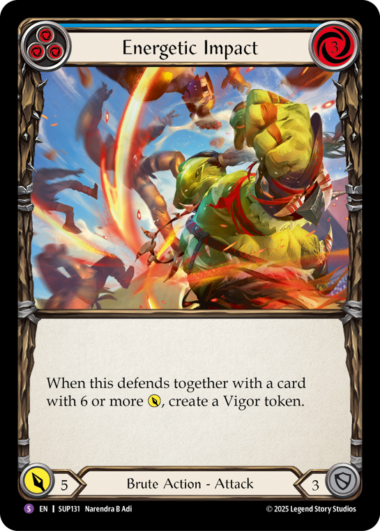 SUP131-RF - Super-Rare - Energetic Impact