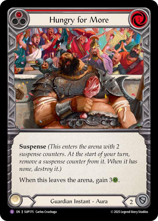 SUP175 - Super-Rare - Hungry for More