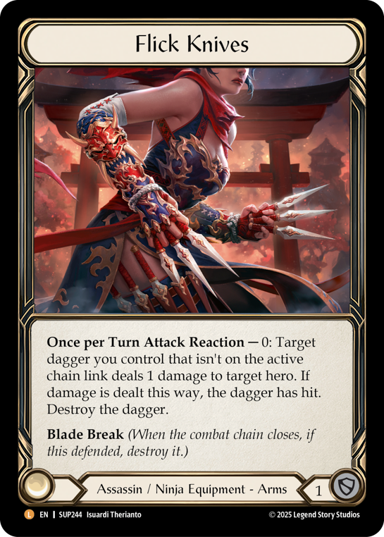 SUP244 - Legendary - Flick Knives