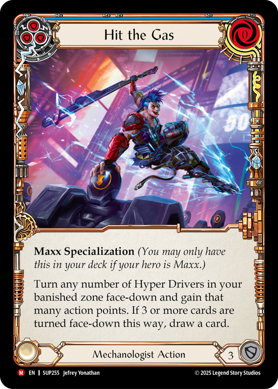 SUP255-RF - Majestic - Hit the Gas