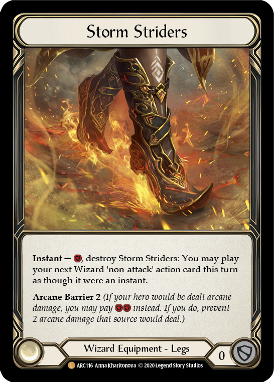 U-ARC116-RF - Legendary - Storm Striders