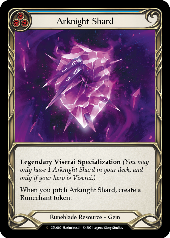 U-CRU000-RF - Fabled - Arknight Shard