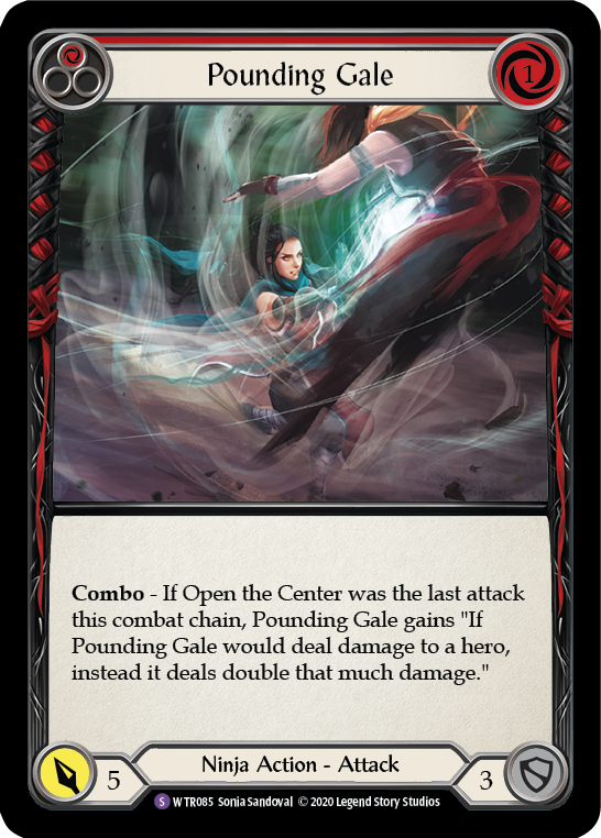 U-WTR085-RF - Super-Rare - Pounding Gale