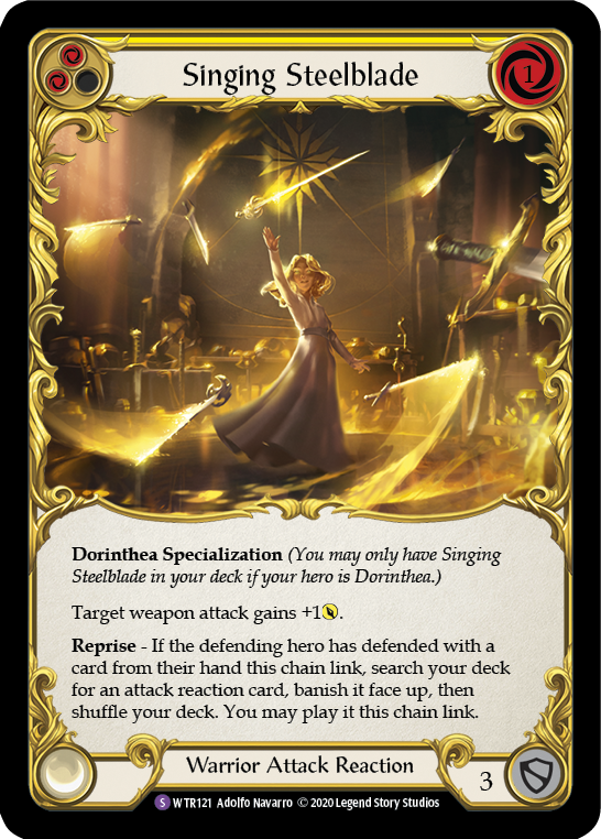 U-WTR121-RF - Super-Rare - Singing Steelblade