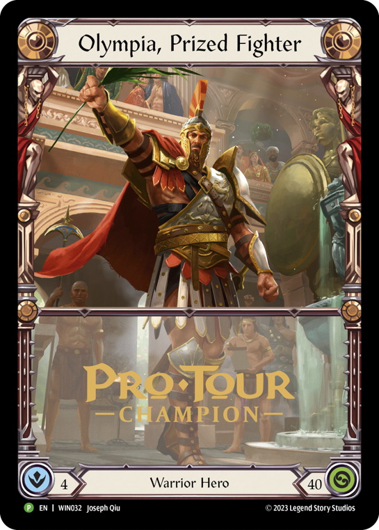 Olympia, Prized Fighter (Promo)