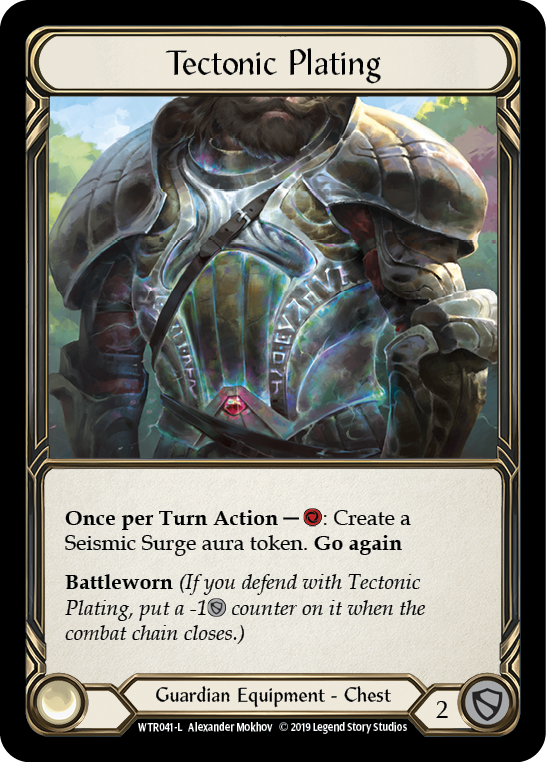 WTR041-CF - Legendary - Tectonic Plating