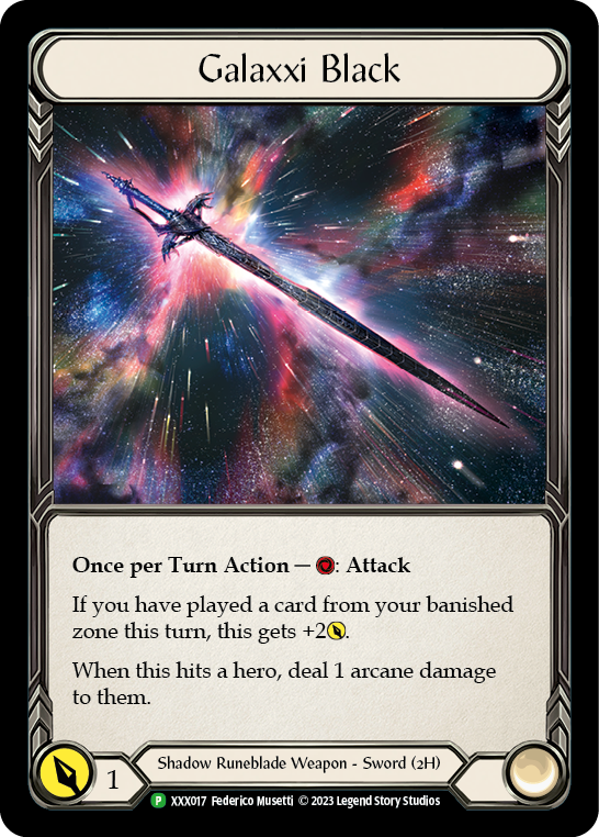 Galaxxi Black (Promo)